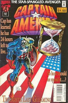couverture, jaquette Captain America 443  - Twilight's Last GleamingIssues V1 (1968 - 1996) (Marvel) Comics
