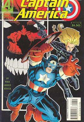couverture, jaquette Captain America 446  - Operation: Rebirth Chapter Two: The Devil You KnowIssues V1 (1968 - 1996) (Marvel) Comics