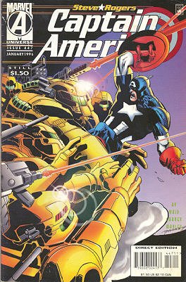 couverture, jaquette Captain America 447  - Operation: Rebirth Chapter Three: Triumph of the WillIssues V1 (1968 - 1996) (Marvel) Comics