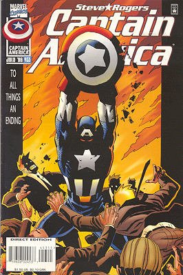 couverture, jaquette Captain America 453  - Man Without a Country, Chapter Five: Executive ActionIssues V1 (1968 - 1996) (Marvel) Comics