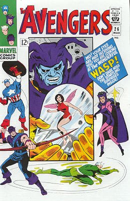 couverture, jaquette Avengers 26  - The Voice of the Wasp!Issues V1 (1963 - 1996) (Marvel) Comics