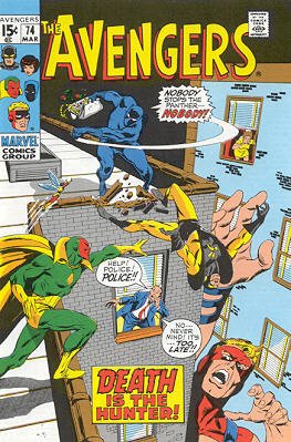 couverture, jaquette Avengers 74  - Pursue the Panther!Issues V1 (1963 - 1996) (Marvel) Comics