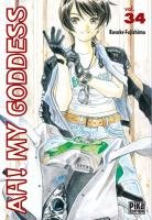 couverture, jaquette Ah! My Goddess 34 Réédition Française (pika) Manga