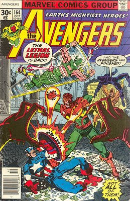 couverture, jaquette Avengers 164  - To Fall By Treachery!Issues V1 (1963 - 1996) (Marvel) Comics