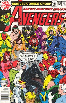 couverture, jaquette Avengers 181  - On the Matter of Heroes!Issues V1 (1963 - 1996) (Marvel) Comics