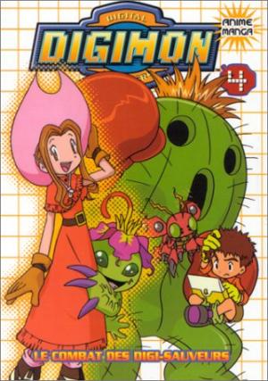 couverture, jaquette Digimon 4  - Le combat des digi-sauveursSimple (Anime Comics)  (Dino Entertainment) Anime comics