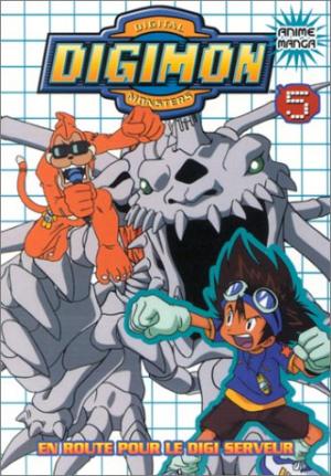 couverture, jaquette Digimon 5  - En route pour le digi-serveurSimple (Anime Comics)  (Dino Entertainment) Anime comics