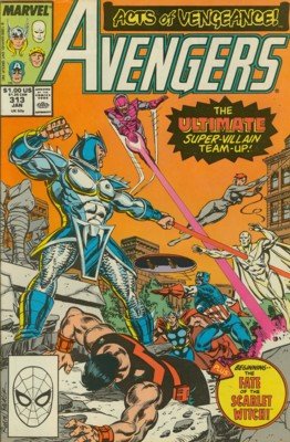 couverture, jaquette Avengers 313  - Thieves HonorIssues V1 (1963 - 1996) (Marvel) Comics