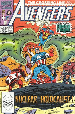 couverture, jaquette Avengers 324  - Imaginary BordersIssues V1 (1963 - 1996) (Marvel) Comics