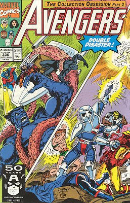 couverture, jaquette Avengers 336  - For Here We Make Our Stand!Issues V1 (1963 - 1996) (Marvel) Comics