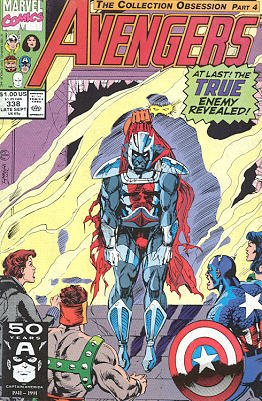 couverture, jaquette Avengers 338  - Infectious CompulsionsIssues V1 (1963 - 1996) (Marvel) Comics