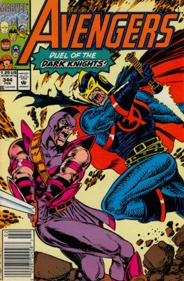 couverture, jaquette Avengers 344  - Echoes of the PastIssues V1 (1963 - 1996) (Marvel) Comics