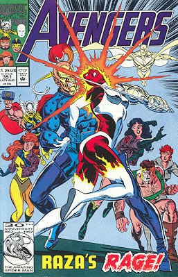 couverture, jaquette Avengers 351  - Retribution!Issues V1 (1963 - 1996) (Marvel) Comics
