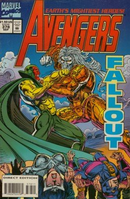 couverture, jaquette Avengers 378  - Echoes of HistoryIssues V1 (1963 - 1996) (Marvel) Comics