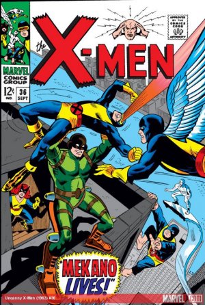 couverture, jaquette Uncanny X-Men 36  - Mekano Lives!Issues V1 (1963 - 2011) (Marvel) Comics