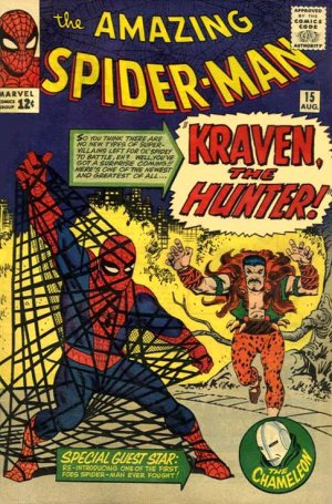 couverture, jaquette The Amazing Spider-Man 15  - Kraven The Hunter!Issues V1 (1963 - 1998) (Marvel) Comics