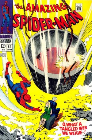 couverture, jaquette The Amazing Spider-Man 61  - What a Tangled Web We Weave--!Issues V1 (1963 - 1998) (Marvel) Comics