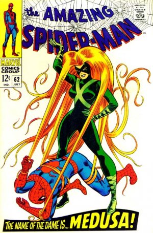 couverture, jaquette The Amazing Spider-Man 62  - Make Way for... Medusa!Issues V1 (1963 - 1998) (Marvel) Comics