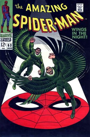 couverture, jaquette The Amazing Spider-Man 63  - Wings in the Night!Issues V1 (1963 - 1998) (Marvel) Comics