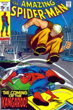 couverture, jaquette The Amazing Spider-Man 81  - The Coming Of The Kangaroo!Issues V1 (1963 - 1998) (Marvel) Comics