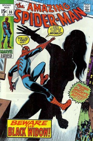 couverture, jaquette The Amazing Spider-Man 86  - Beware ... The Black Widow!Issues V1 (1963 - 1998) (Marvel) Comics