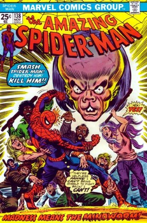 couverture, jaquette The Amazing Spider-Man 138  - Madness Means... The Mindworm!Issues V1 (1963 - 1998) (Marvel) Comics
