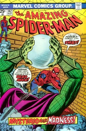 couverture, jaquette The Amazing Spider-Man 142  - Dead Man's Bluff!Issues V1 (1963 - 1998) (Marvel) Comics