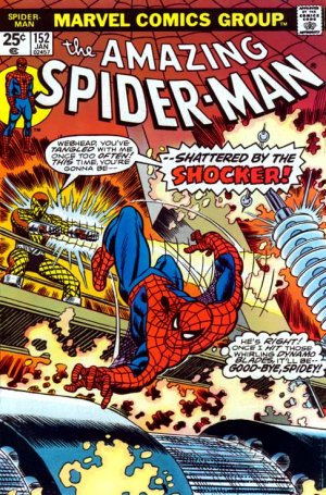 couverture, jaquette The Amazing Spider-Man 152  - Shattered By The Shocker!Issues V1 (1963 - 1998) (Marvel) Comics