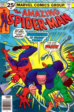 couverture, jaquette The Amazing Spider-Man 159  - Arm-In-Arm-In-Arm-In-Arm-In-Arm-In-Arm with Doctor OctopusIssues V1 (1963 - 1998) (Marvel) Comics