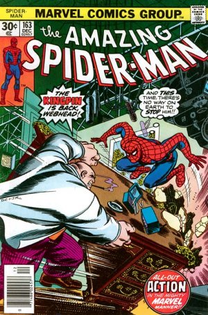 couverture, jaquette The Amazing Spider-Man 163  - All The Kingpin's Men!Issues V1 (1963 - 1998) (Marvel) Comics