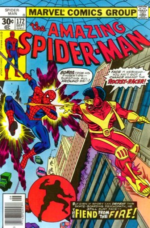 couverture, jaquette The Amazing Spider-Man 172  - The Fiend From the Fire!Issues V1 (1963 - 1998) (Marvel) Comics
