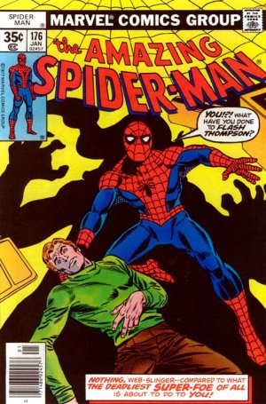 couverture, jaquette The Amazing Spider-Man 176  - He Who Laughs Last...!Issues V1 (1963 - 1998) (Marvel) Comics