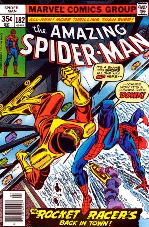The Amazing Spider-Man 182 - The Rocket Racer's Back In Town!