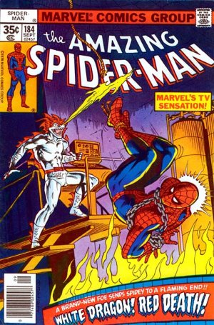 The Amazing Spider-Man 184 - White Dragon! Red Death!
