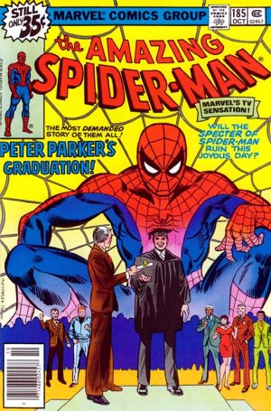 couverture, jaquette The Amazing Spider-Man 185  - Spider, Spider, Burning Bright!Issues V1 (1963 - 1998) (Marvel) Comics