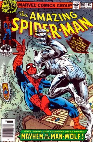 couverture, jaquette The Amazing Spider-Man 190  - In Search Of The Man-Wolf!Issues V1 (1963 - 1998) (Marvel) Comics