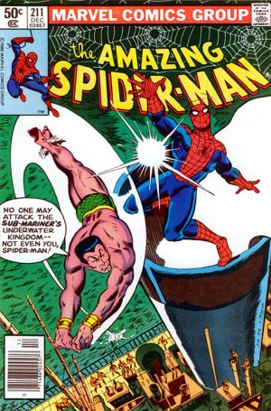 The Amazing Spider-Man 211 - The Spider And The Sea-Scourge!
