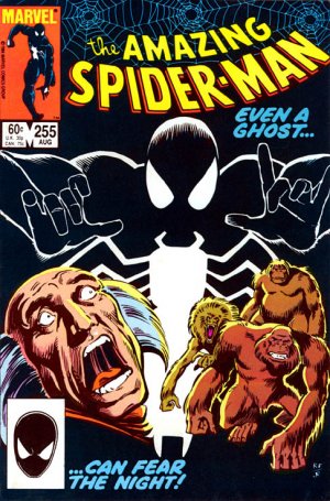 couverture, jaquette The Amazing Spider-Man 255  - Even A Ghost Can Fear The Night!Issues V1 (1963 - 1998) (Marvel) Comics