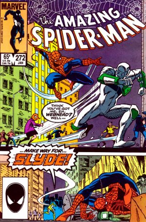 couverture, jaquette The Amazing Spider-Man 272  - Make Way For Slyde!Issues V1 (1963 - 1998) (Marvel) Comics