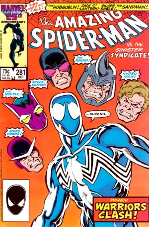 couverture, jaquette The Amazing Spider-Man 281  - When Warriors Clash--!Issues V1 (1963 - 1998) (Marvel) Comics