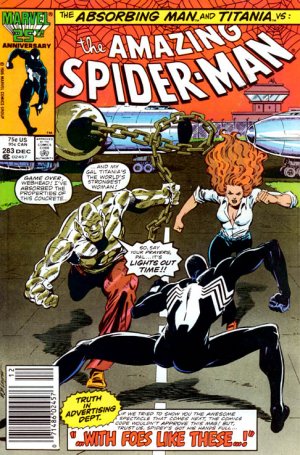 couverture, jaquette The Amazing Spider-Man 283  - With Foes Like These...Issues V1 (1963 - 1998) (Marvel) Comics