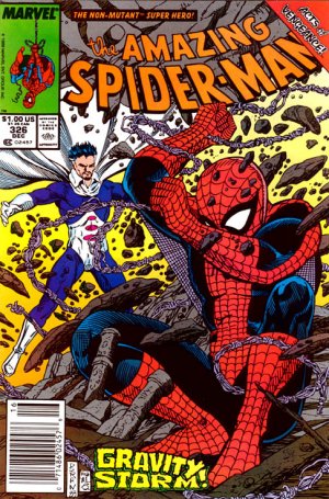 couverture, jaquette The Amazing Spider-Man 326  - Gravity StormIssues V1 (1963 - 1998) (Marvel) Comics