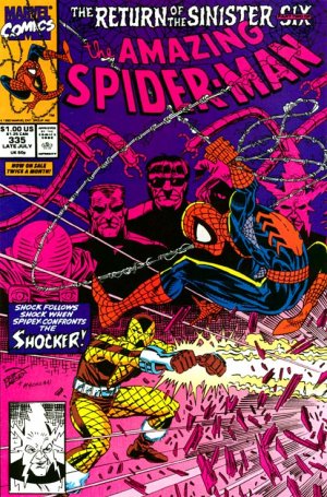 couverture, jaquette The Amazing Spider-Man 335  - Shocks!Issues V1 (1963 - 1998) (Marvel) Comics