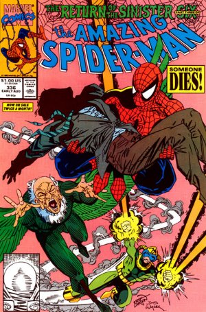 couverture, jaquette The Amazing Spider-Man 336  - The Wagers of SinIssues V1 (1963 - 1998) (Marvel) Comics