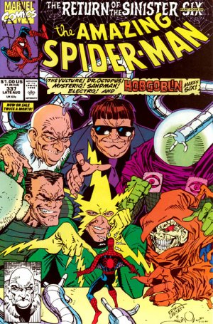 couverture, jaquette The Amazing Spider-Man 337  - Rites and WrongsIssues V1 (1963 - 1998) (Marvel) Comics