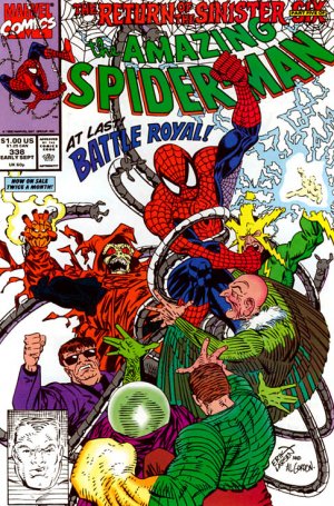 couverture, jaquette The Amazing Spider-Man 338  - Death From AboveIssues V1 (1963 - 1998) (Marvel) Comics