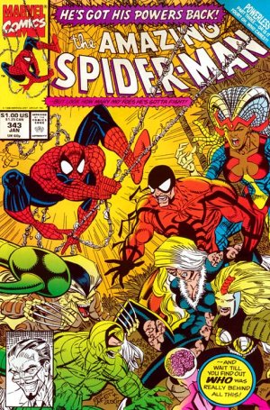 couverture, jaquette The Amazing Spider-Man 343  - War Garden!Issues V1 (1963 - 1998) (Marvel) Comics