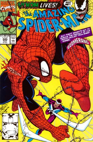 The Amazing Spider-Man 345 - Gun From The Heart!