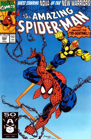 couverture, jaquette The Amazing Spider-Man 352  - Death Walk!Issues V1 (1963 - 1998) (Marvel) Comics
