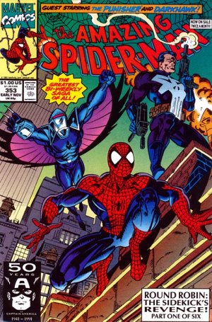couverture, jaquette The Amazing Spider-Man 353  - When Midnight Strikes!Issues V1 (1963 - 1998) (Marvel) Comics